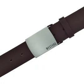 Mustang Koppelgürtel mit Pullup Effekt in Dunkelbraun-100