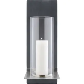 BLOMUS Wandkerzenhalter FINCA Edelstahl Silber