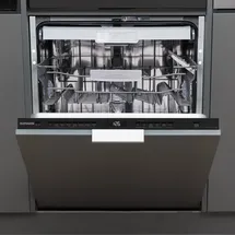 Telefunken GEV6014A Einbau-Geschirrspüler (vollintegrierbar, 598 mm, Schwarz)