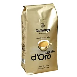 Dallmayr CREMA d'Oro Kaffeebohnen Arabicabohnen mild 1,0 kg