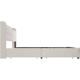 Flieks 180 x 200 cm Beige