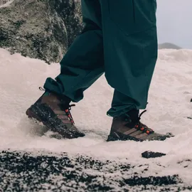 adidas Terrex Skychaser Ax5 Mid Goretex Climawarm+ Wanderstiefel - Earth Strata / Trace Brown / Pure Teal - EU 36