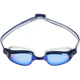 Aquasphere Fastlane | Schwimmbrillen, Schwimmbrillen für Männer und Frauen mit UV-Schutz und Silikondichtung, BLUE TITANIUM MIROR