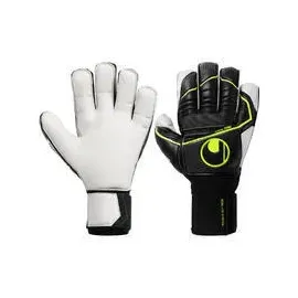 Uhlsport Absolutgrip Flex Frame Carbon, Kinder und Erwachsene Torwarthandschuhe, Jaune Fluo/Noir, 10