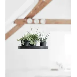 Ecopots Hanging Saucer Ø 36 x 3 cm Dunkelgrau