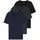 Boss Classic Kurzarm-T-Shirt 3 Einheiten Open Blue M