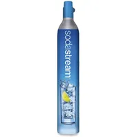 SodaStream 60-Liter-Ersatzgasflasche für Sprudelwasserbereiter, CO2-Flasche für die Zubereitung von kohlensäurehaltigem Wasser zu Hause, (Schraubverschluss, blaues Gas)