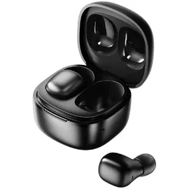 Joyroom Kabellose Kopfhörer, Bluetooth 5.2, IP54 210 mAh (insgesamt), Schwarz (MG-C05) (black)