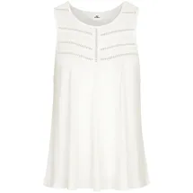O'Neill Damen Shirt ESSENTIALS TOKEENA EMBROIDERY TANK, Größe M in Weiß Snow White