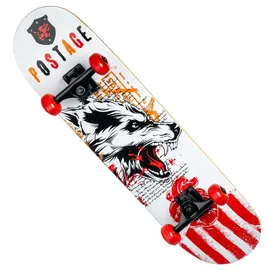 Donic Schildkröt Skateboard Grinder 31 Wolf Rot
