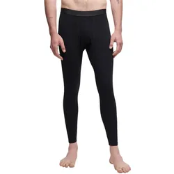Le Bent Unterwäsche Unterziehhose Core Lightweight Bottom (Viskose und Merinowolle) schwarz Herren