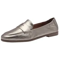 TAMARIS Slipper Damen, gold, Gr. 37 EU