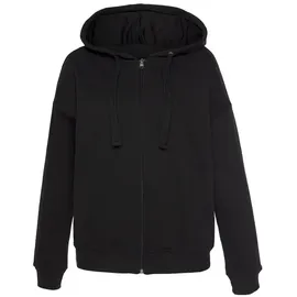 LASCANA Sweatjacke Damen schwarz Gr.40/42