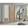 WIMEX Schwebetürenschrank Emden 135 x 198 x 64 cm Weiß