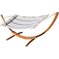 ALEOS. 320cm Hängemattengestell Limited Edition NAGUA Hängematte mit Gestell