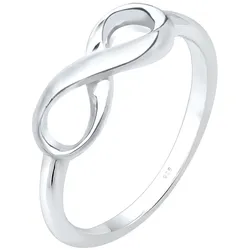 Elli Basic Infinity Unendlichkeit 925 Sterling Silber Ringe   Damen