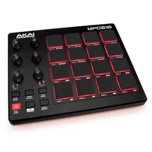 Akai MPD218 - MIDI Pad Controller, Drum Pad Machine, Beat Maker mit 16 Pads, Zuweisbaren Reglern, Produktionssoftware Inklusive