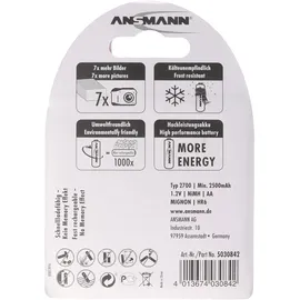 Ansmann NiMH AA 2700 mAh 4 St.