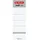 Herlitz Ordneretiketten 5966106 Weiß 60 x 190 mm 10 Blatt