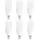 NCC-Licht LED Leuchtmittel Röhre Stick T37 8W E14 kaltweiß 6 St.