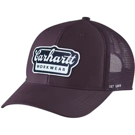 CARHARTT Twill Mesh-Back Script Patch Cap schwarz Einheitsgröße