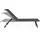BIZZOTTO Gartenliege Taylor 2er-Set Aluminium, modern mit Rollen, verstellbar, anthrazit