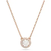 Swarovski Kette mit Anhänger 5636272 Roségold / Transparent