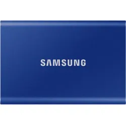 Tragbare Festplatte Samsung Portable SSD T7 1TB Indigo Blue