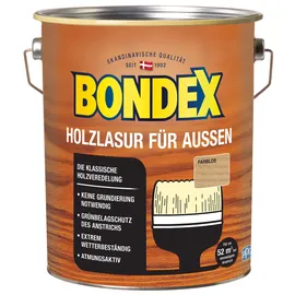 Bondex Holzlasur für Aussen 4 l farblos