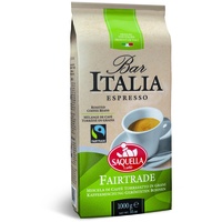 Saquella Fairtrade Espresso aromatisch, stark, leichten Schokoladennote 1 Kg gan