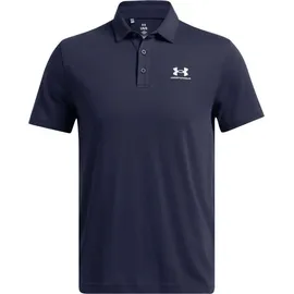 Under Armour Icon Kurzarm-poloshirt - Midnight Navy / White - L