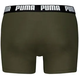 Puma Boxershort 6er Pack in Schwarz/Grün | Gr.: M