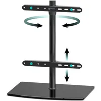 ONKRON PT3 TV-Stand 32-75 Zoll 40 kg Schwarz Glas