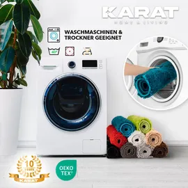 Karat Atlantis Silbergrau 70 x 120 cm