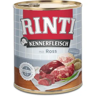 Rinti Kennerfleisch Ross Nassfutter 12 x 800 g