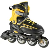 Nils Extreme 2in1 Inliner Eishockey Schwarz/Orange 34-38