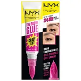 NYX Professional Makeup The Brow Glue Crazy Lift transparent