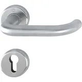 HOPPE Rosettengarnitur U-Form Edelstahl F69