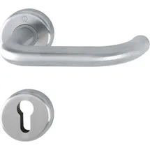 HOPPE Rosettengarnitur U-Form Edelstahl F69