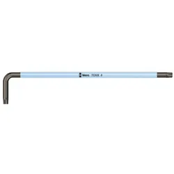 Wera 967 SXL TORX Multicolour, L-Torx-Schlüssel, T8, Schwarz, Blau, Stahl, Kunst