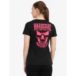 Hardcore United Frauen T-Shirt GIRLY SKULL