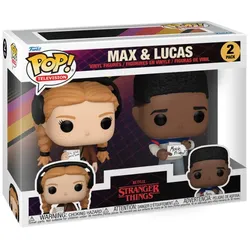 Funko - POP! - Stranger Things - Max&Lucas 2-Pack
