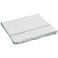 VidaXL Reinigungstücher 5 Stk. Weiß mit Grünen Gestreift 50x60