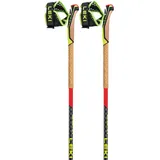 Leki Leki Bright red-black neonyellow 145 cm