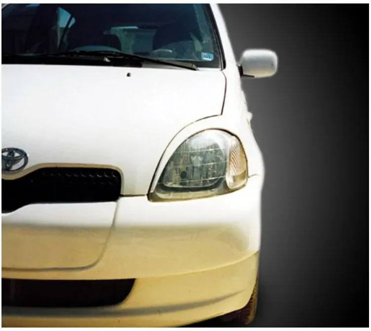 Scheinwerferblenden für Toyota Yaris (1999–2005) – schwarz