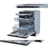 Midea MDWEB1403QB-WU Geschirrspüler (vollintegrierbar, 600 mm)