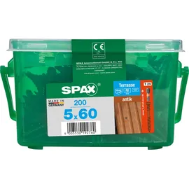 SPAX Terrassenschraube 5,0 x 60 mm 200 Stück