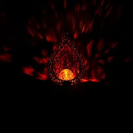 ETC Shop LED Flammen Optik Glas Außen-Solarstrahler 2er Set