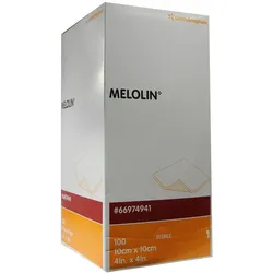 Melolin 10x10 cm Wundauflagen steril 100 St