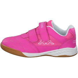 Kappa Kickoff Kids Pink/White 28